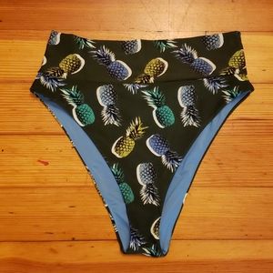 NWOT Aerie High Waisted Cheeky Bikini Bottom